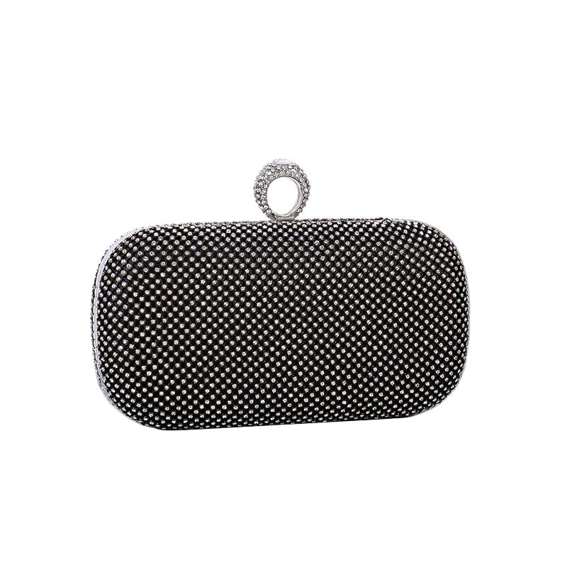 Luxuriöse Diamant Ringe Kupplung Abendtasche