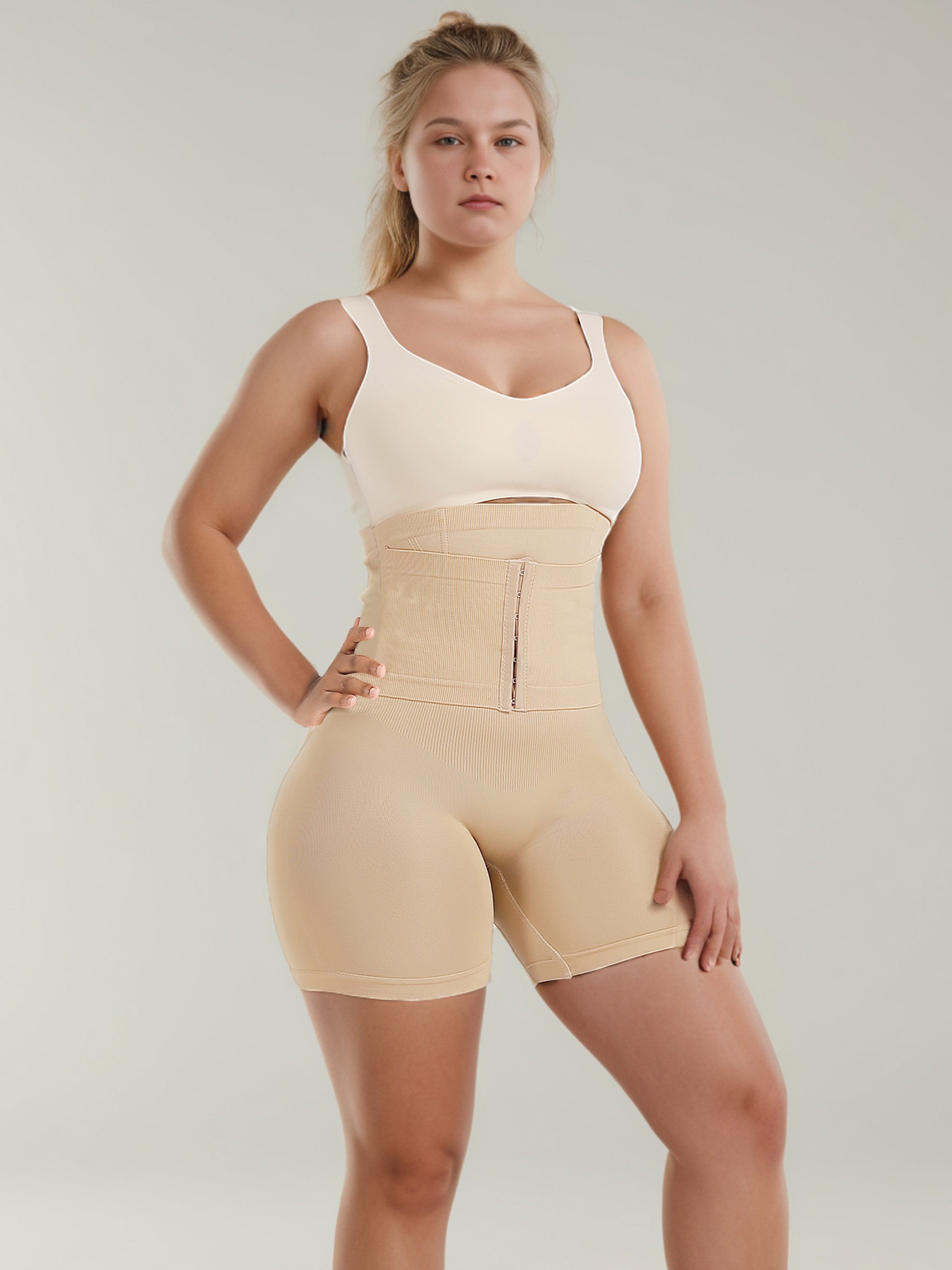 Feminine Sexy Chinlon Shaper Briefs/Taille Cincher Shapewear