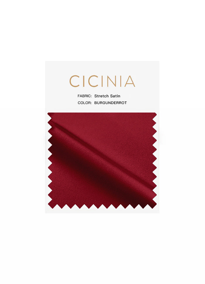 Cicinia Stretch Satin Stoffproben