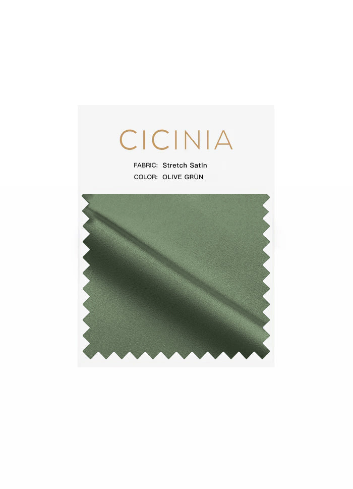 Cicinia Stretch Satin Stoffproben