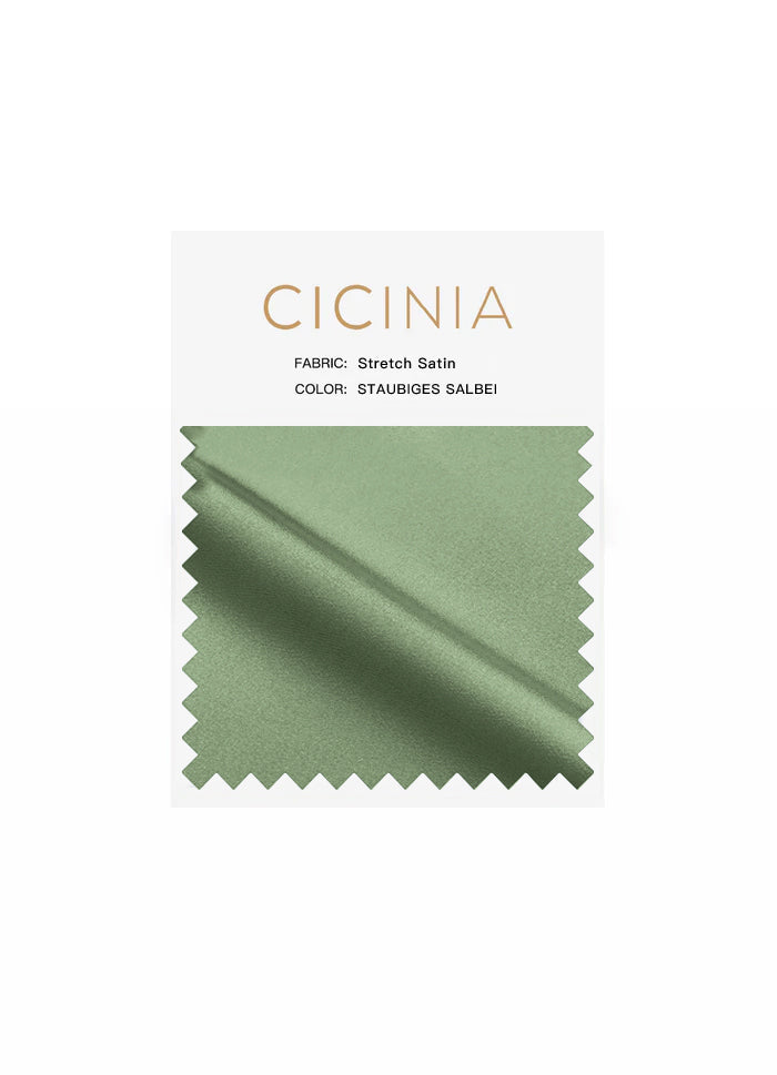 Cicinia Stretch Satin Stoffproben