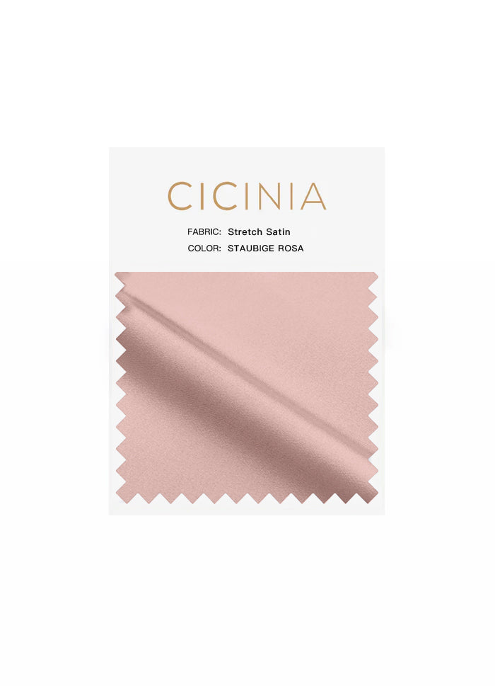 Cicinia Stretch Satin Stoffproben