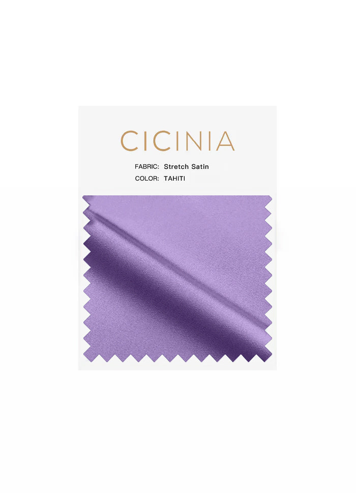 Cicinia Stretch Satin Stoffproben