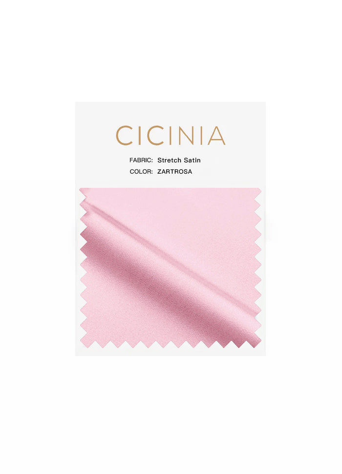 Cicinia Stretch Satin Stoffproben